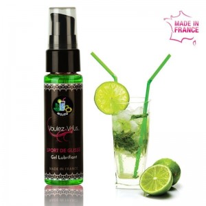 Mojito-flavored water-based lubricant 35 ml by VOULEZ-VOUS