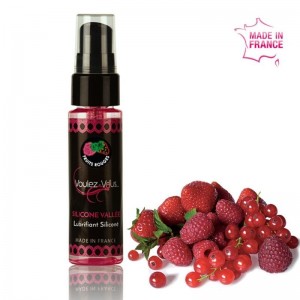 Red fruit flavored silicone base lubricant 35 ml by VOULEZ-VOUS
