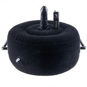 Inflatable seat with vibrating dildo from the FETISH FANTASY series by PIPEDREAM
