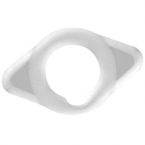 MAXIMUS White Phallic Ring Size XS by Joydivision