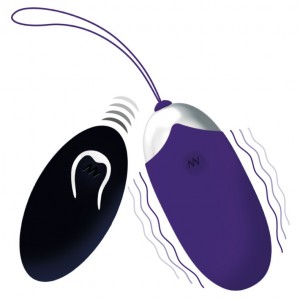 FLIPPY II violet remote control vibrating egg from INTENSE