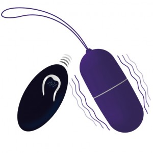 FLIPPY I violet remote control vibrating egg from INTENSE