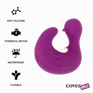 DUCKY Purple Finger Vibrator by COVERME