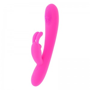 Rabbit vibrator with massaging tip and G-Spot GINO by MORESSA