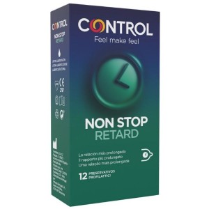 NON STOP 12-piece retardant condoms from CONTROL