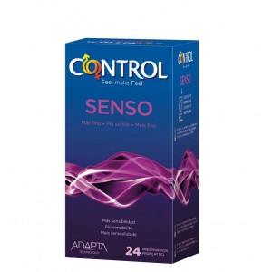 Preservativi sottili Adapta Senso 24 unità di CONTROL